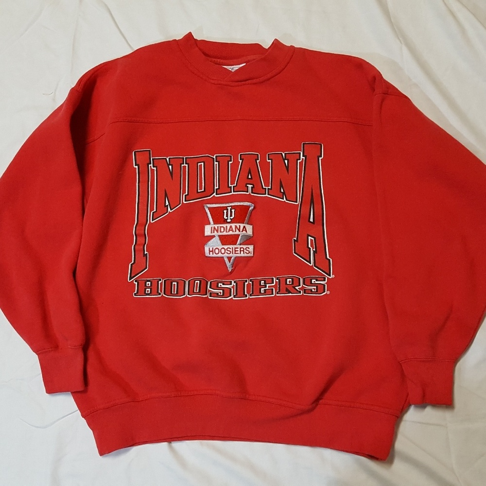 Indiana University sweatshirt vintage sz L